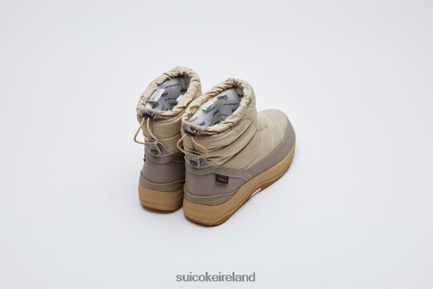 BOWER-evab Beige SUICOKE LDPHB067 Unisex Casual Shoes