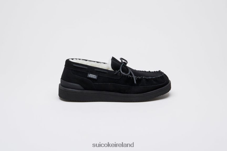 Owm-Mab Black SUICOKE LDPHB078 Unisex Casual Shoes