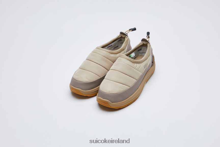 PEPPER-evab Beige SUICOKE LDPHB065 Unisex Casual Shoes