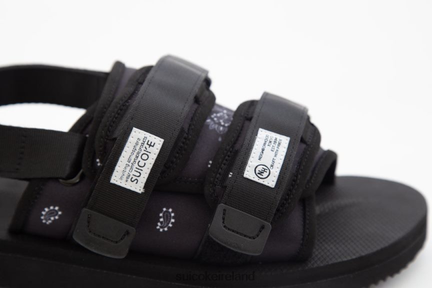 Neighborhood x MOTO-2NH Black SUICOKE LDPHB061 Unisex Slides