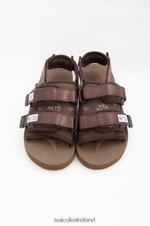 Neighborhood x MOTO-2NH Brown SUICOKE LDPHB060 Unisex Slides