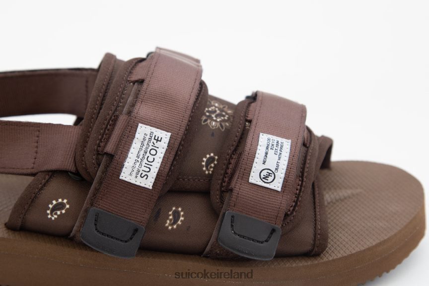 Neighborhood x MOTO-2NH Brown SUICOKE LDPHB060 Unisex Slides