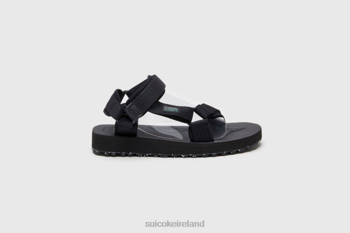 SUICOKE DEPA-2Cab-ECO TLP4TZ24 Black SUICOKE toe shoes