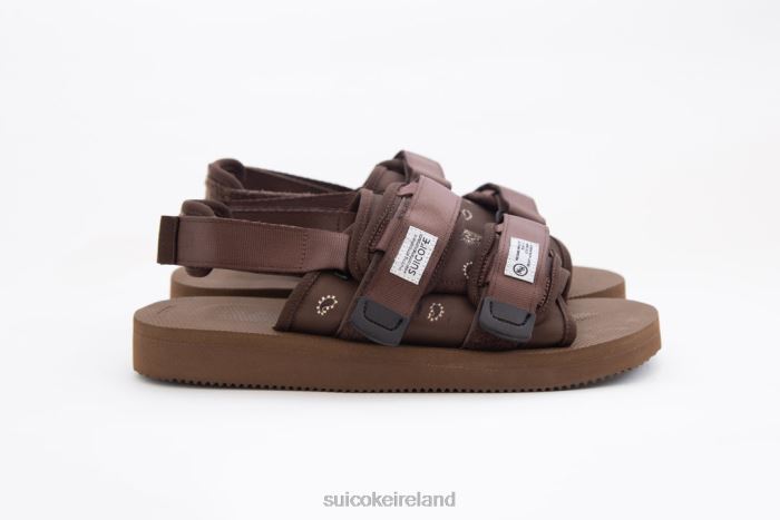 SUICOKE Neighborhood x MOTO-2NH TLP4TZ60 Brown SUICOKE toe shoes