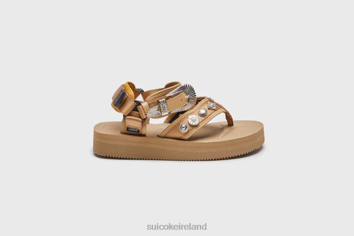 SUICOKE TOGA x TONO-abTOG TLP4TZ30 Beige SUICOKE slides