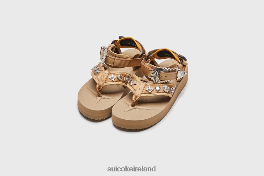 TOGA x TONO-abTOG Beige SUICOKE LDPHB030 Unisex Sandals