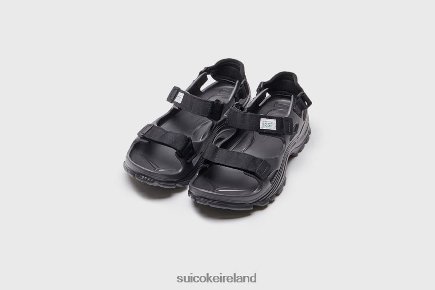 WAKE Black SUICOKE LDPHB025 Unisex Sandals