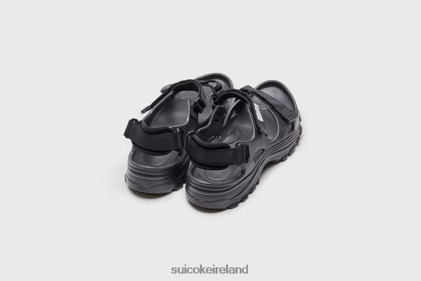 WAKE Black SUICOKE LDPHB025 Unisex Sandals