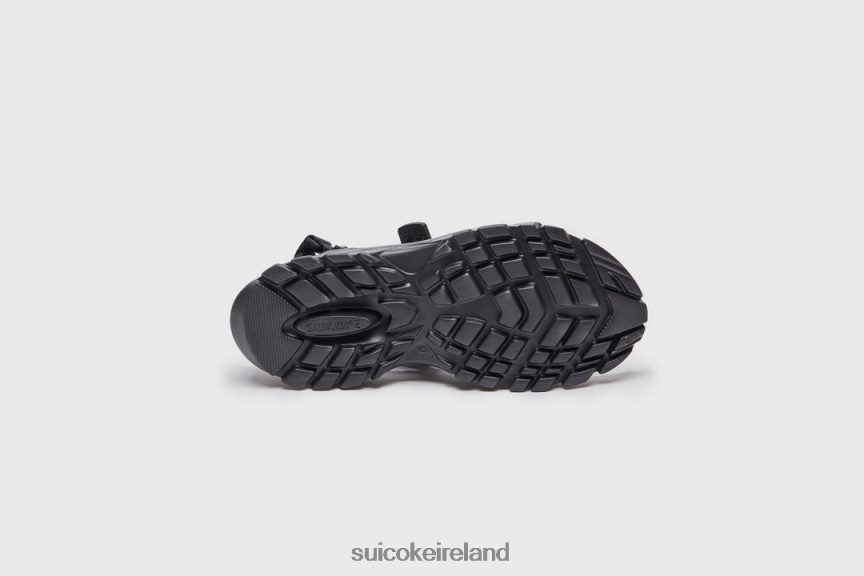 WAKE Black SUICOKE LDPHB025 Unisex Sandals