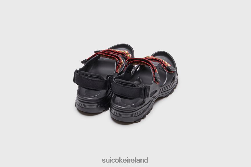 WAKE CURB Black LANVIN x SUICOKE LDPHB031 Unisex Sandals