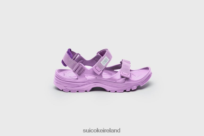 WAKE Purple SUICOKE LDPHB026 Unisex Sandals