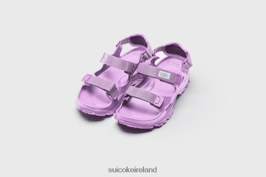 WAKE Purple SUICOKE LDPHB026 Unisex Sandals