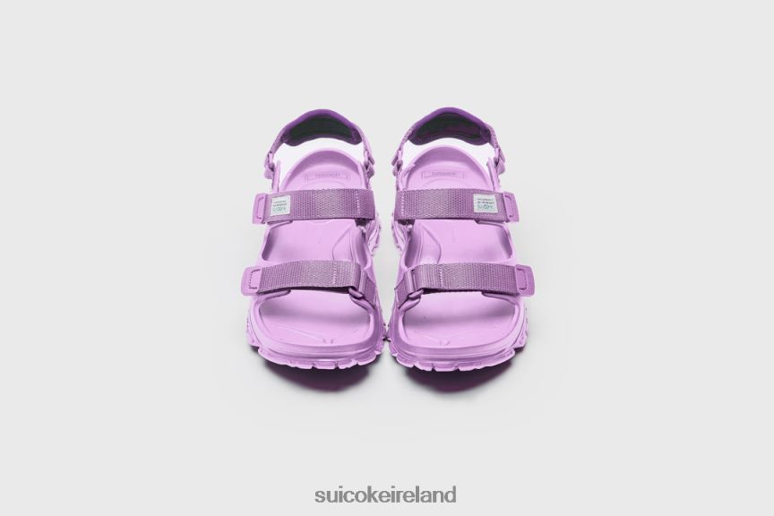 WAKE Purple SUICOKE LDPHB026 Unisex Sandals