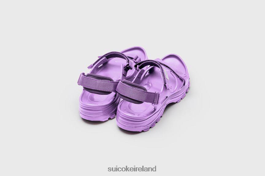 WAKE Purple SUICOKE LDPHB026 Unisex Sandals