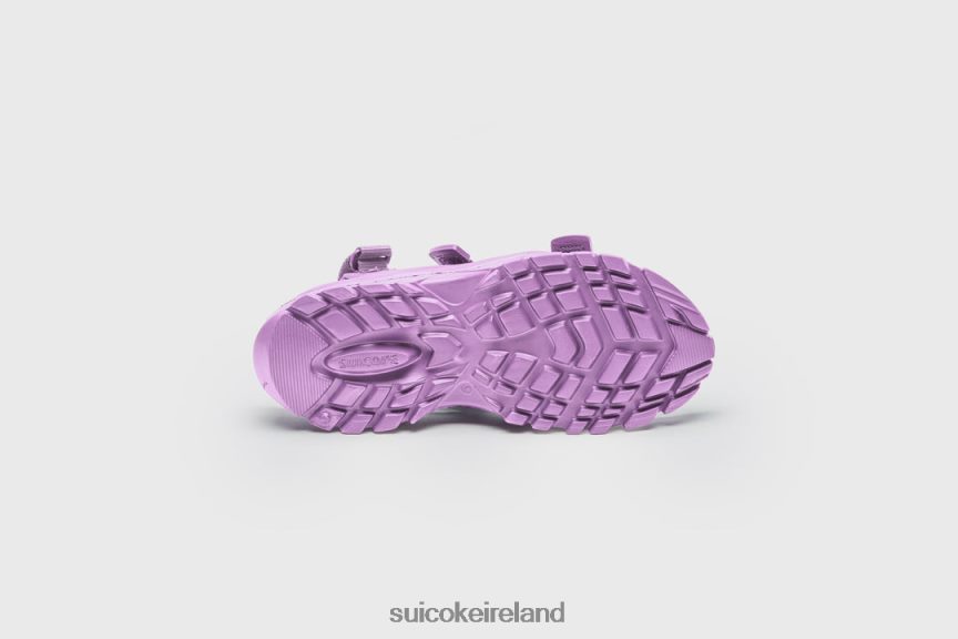 WAKE Purple SUICOKE LDPHB026 Unisex Sandals