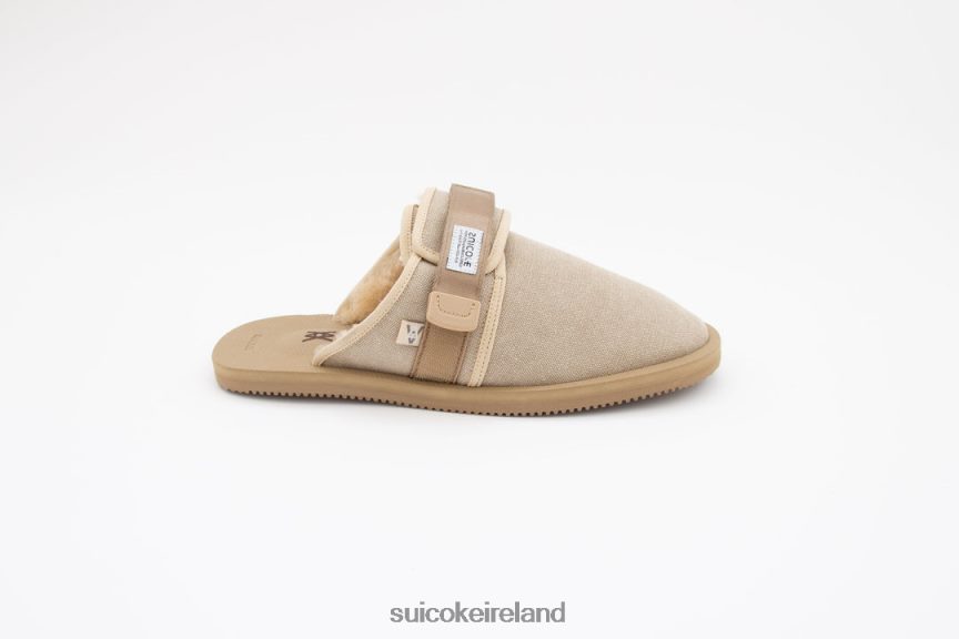 Daniel Arsham x ZAVO-MabDA Beige SUICOKE LDPHB052 Unisex Slides