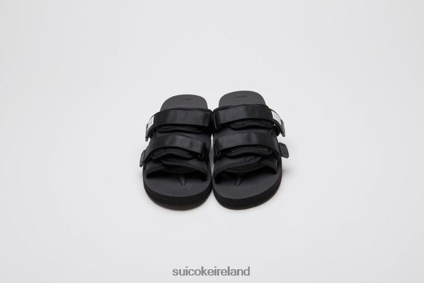 MOTO-Cab Black SUICOKE LDPHB063 Unisex Slides