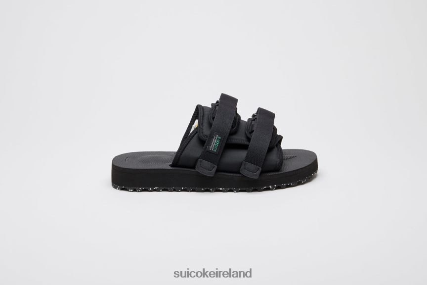 MOTO-Cab-ECO Black SUICOKE LDPHB044 Unisex Slides