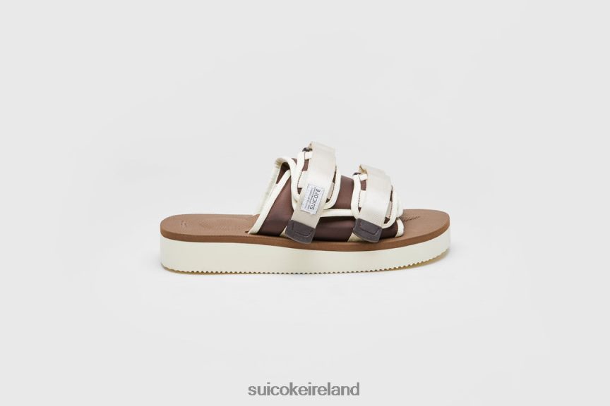 MOTO-PO Ivy/Brown SUICOKE LDPHB041 Unisex Slides