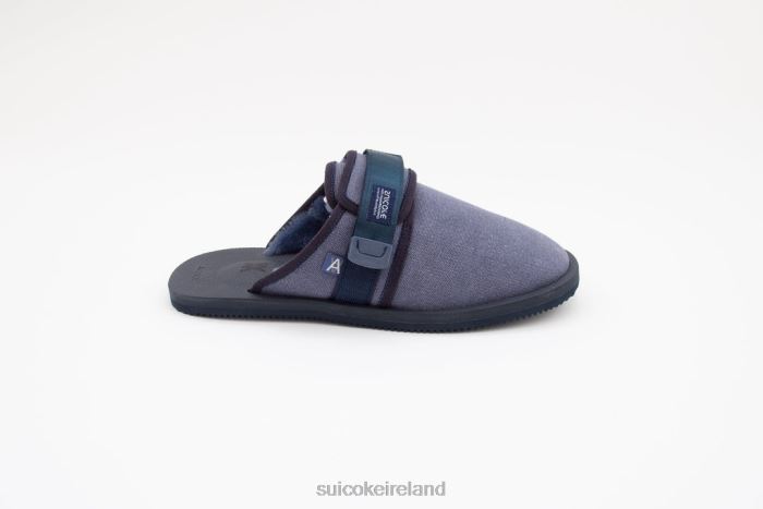 SUICOKE Daniel Arsham x ZAVO-MabDA TLP4TZ53 Navy SUICOKE sandals