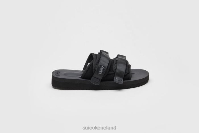 SUICOKE MOTO-VS TLP4TZ64 Black SUICOKE toe shoes