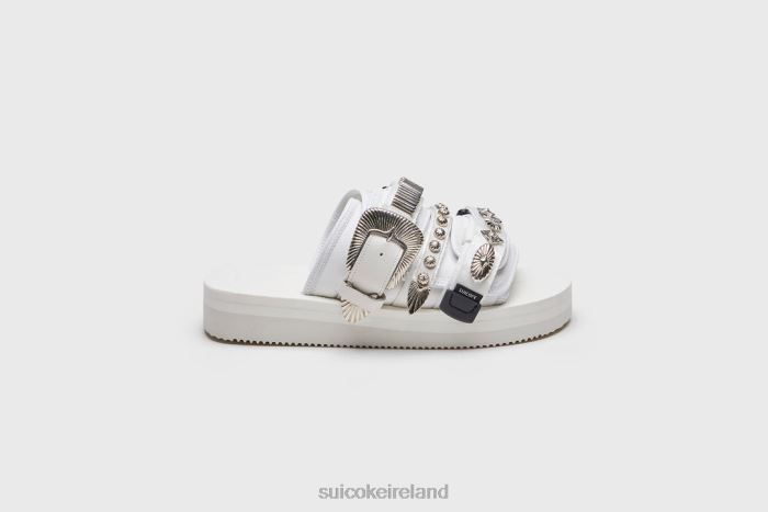 SUICOKE TOGA x MOTO-CabTOG TLP4TZ28 White SUICOKE toe shoes