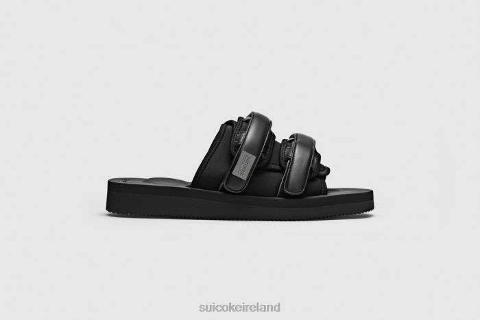 SUICOKE Tom Wood Edition x MOTO TLP4TZ58 Black SUICOKE slides