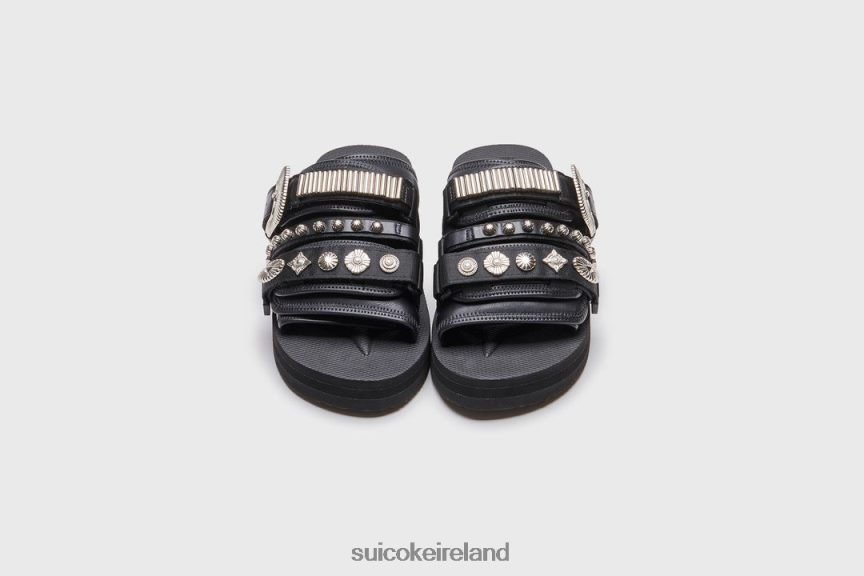 TOGA x MOTO-CabTOG Black SUICOKE LDPHB027 Unisex Sandals