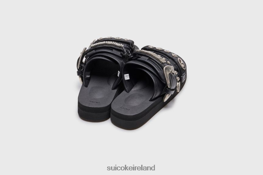 TOGA x MOTO-CabTOG Black SUICOKE LDPHB027 Unisex Sandals