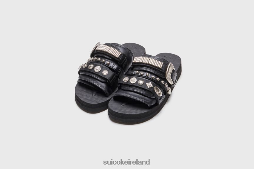 TOGA x MOTO-CabTOG Black SUICOKE LDPHB027 Unisex Sandals